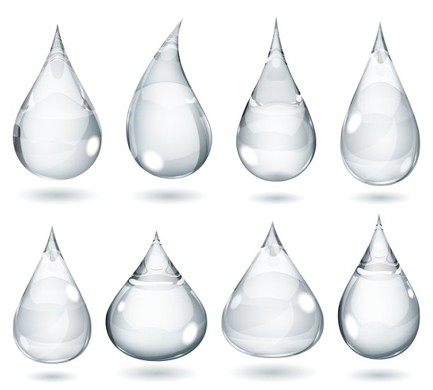 不透明的灰色滴图片下载