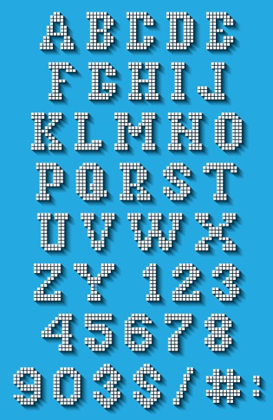 设置为像素样式的网页设计图片下载