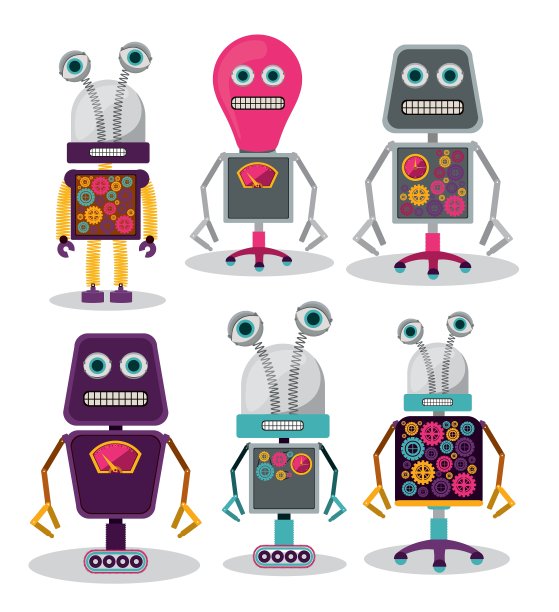 可爱的卡通狮子角色图片下载