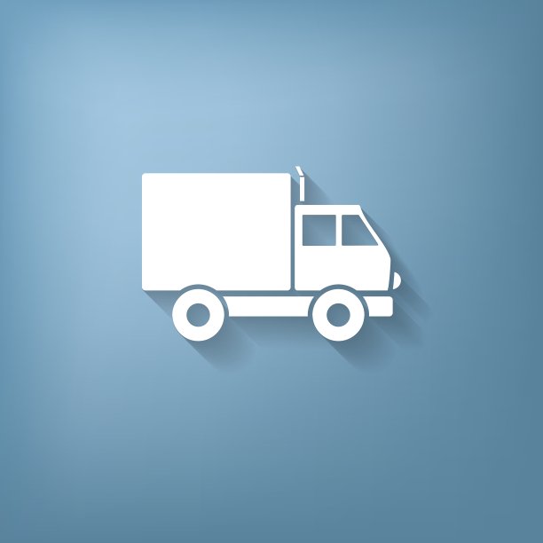 卡车物流图标符号图标载货卡车图片下载