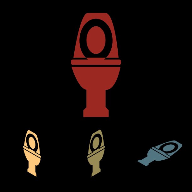 厕所图标设置图片下载