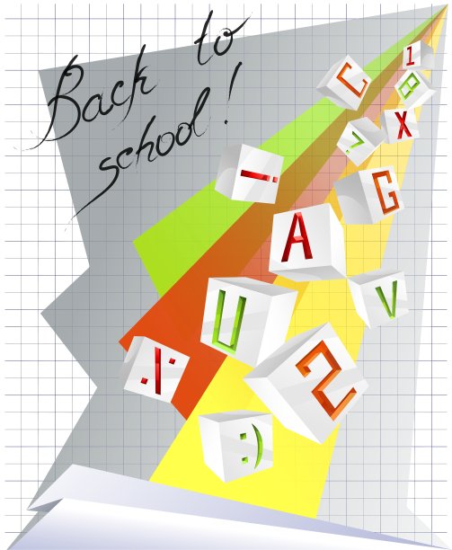 回到学校图片下载