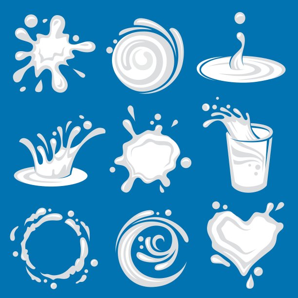 牛奶溅形象图片下载