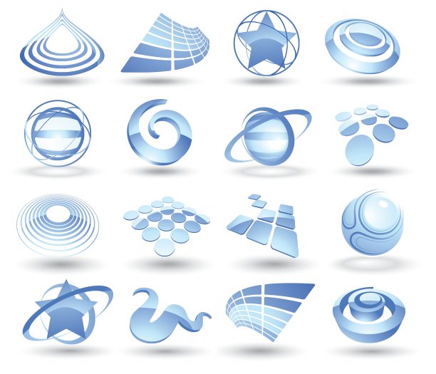 抽象的空间图标图片下载