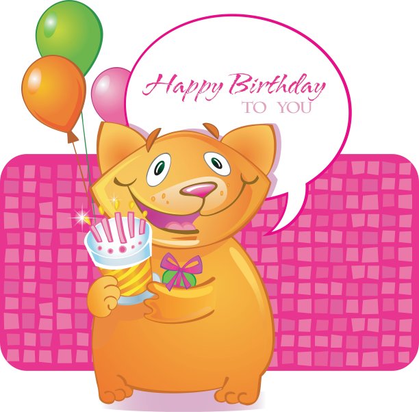 猫生日图片下载