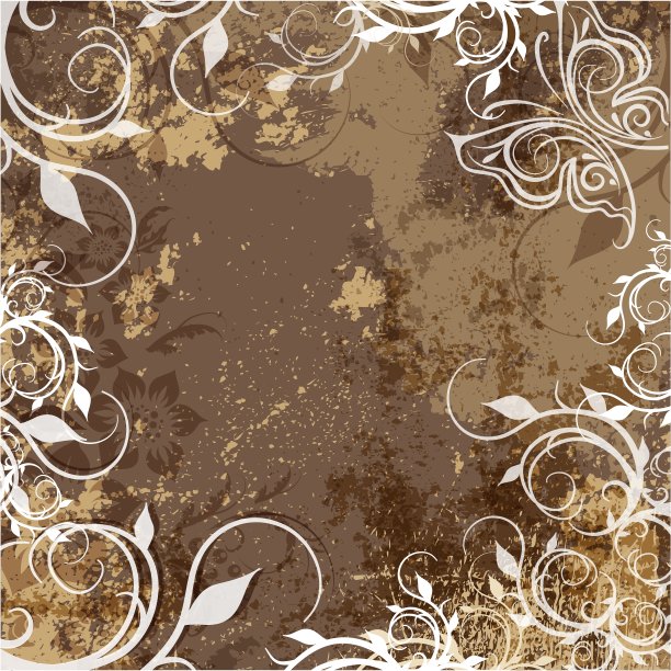 Grunge背景与模式图片下载