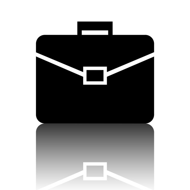 Riefcase黑白图标图片下载