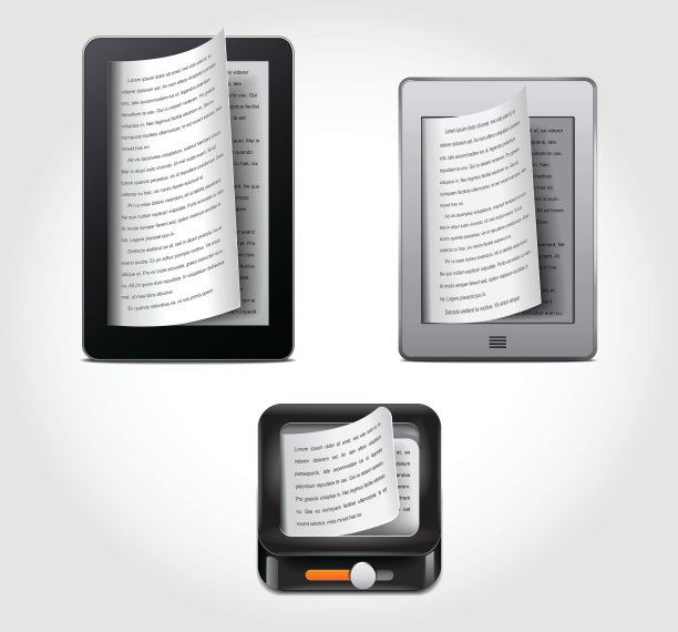 电子阅读器的图标图片下载