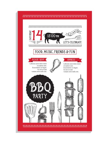 餐厅咖啡厅菜单模板设计美食传单图片下载