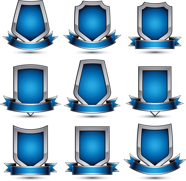 灰色纹章3D图标合集图片下载