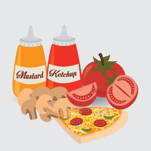 披萨的设计图片下载