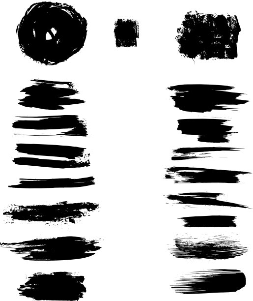 墨渍中风图片下载