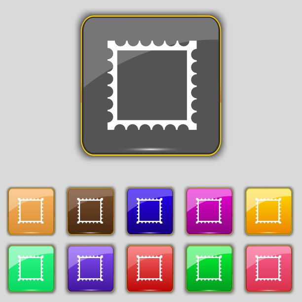 相框模板图标标志设置为11图片下载