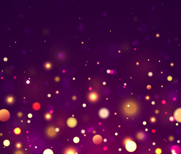 五颜六色的光散景图片下载