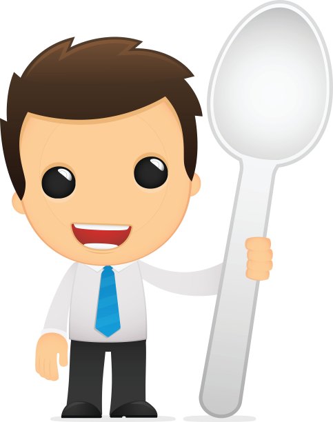 有趣的卡通办公室职员图片下载