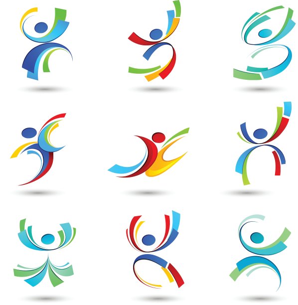 抽象的人的图标图片下载