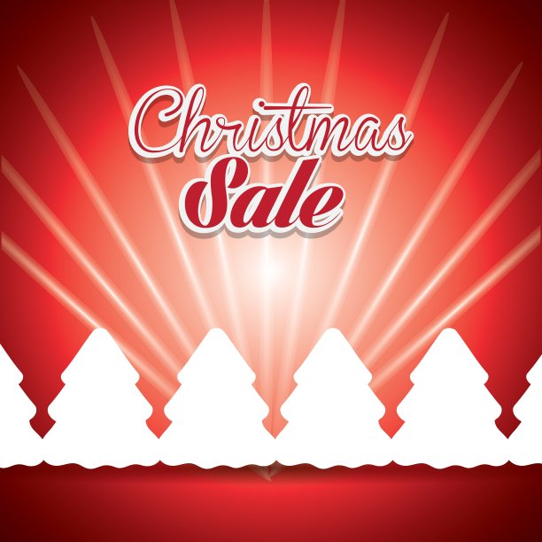 圣诞节销售设计图片下载