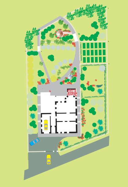 绿化面积图片下载