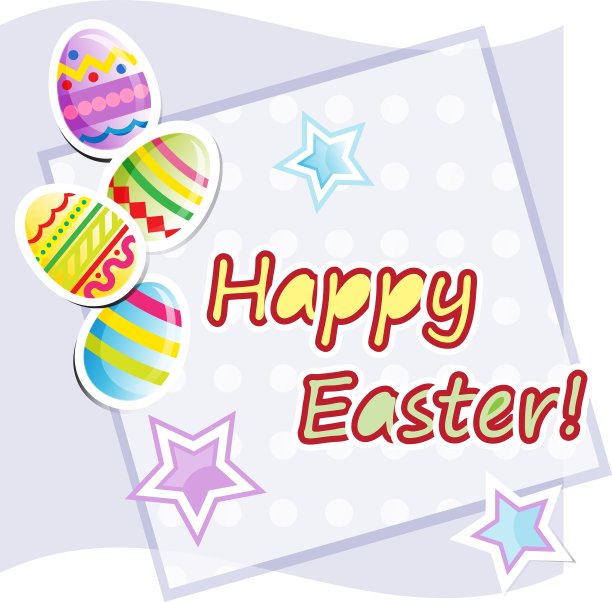 复活节卡片图片下载