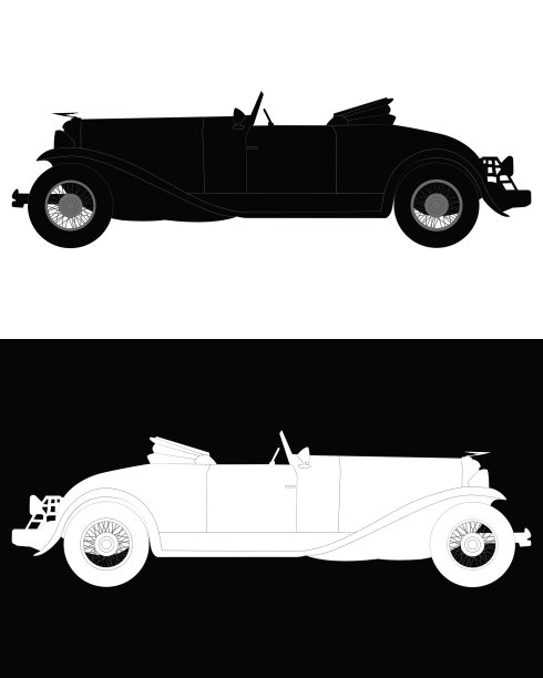 复古经典的汽车图片下载