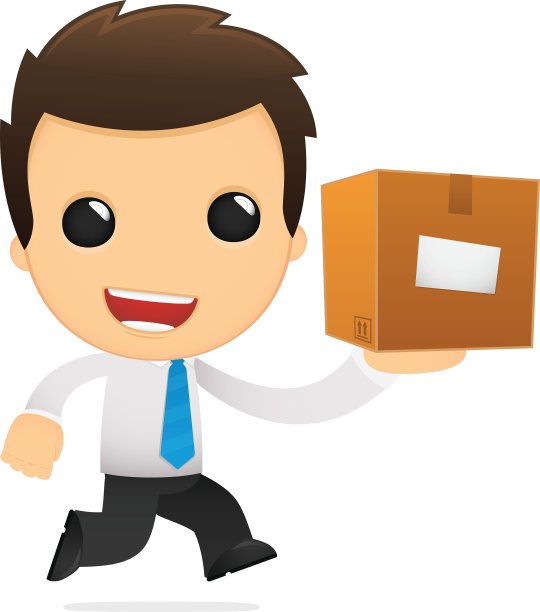 有趣的卡通办公室职员图片下载