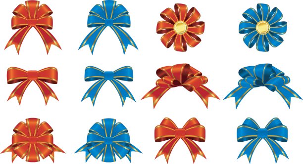 弓和丝带图片下载