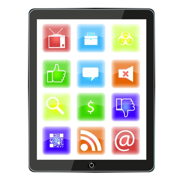 平板电脑的图标图片下载