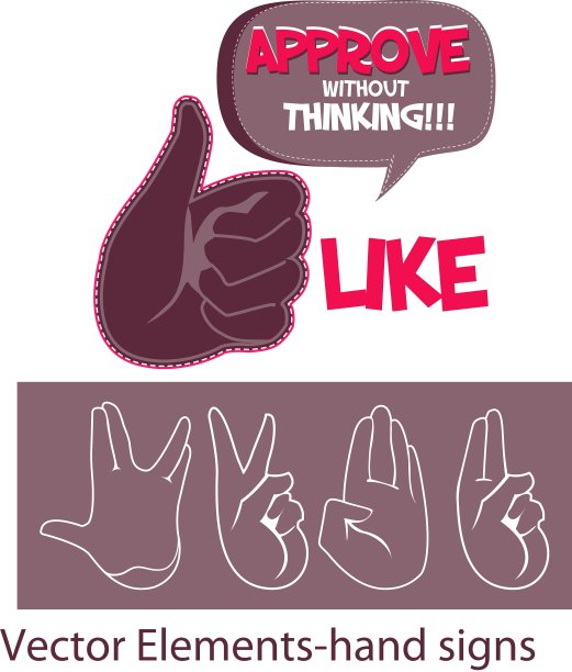 元素——手的迹象图片下载