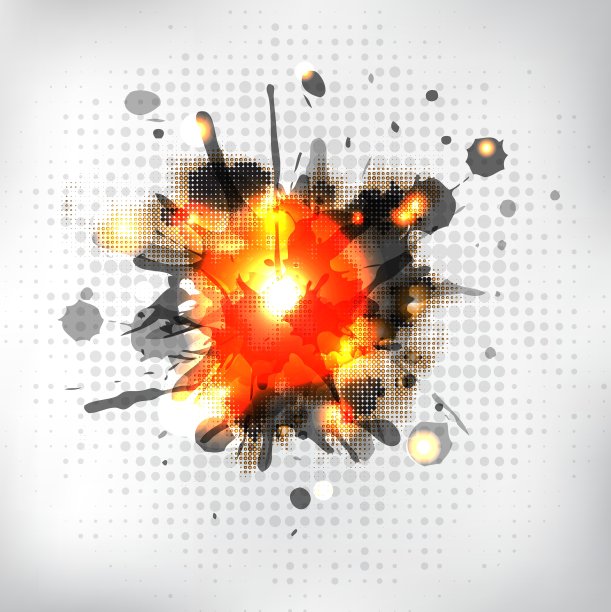 燃烧的炯炯有神的眼睛图片下载