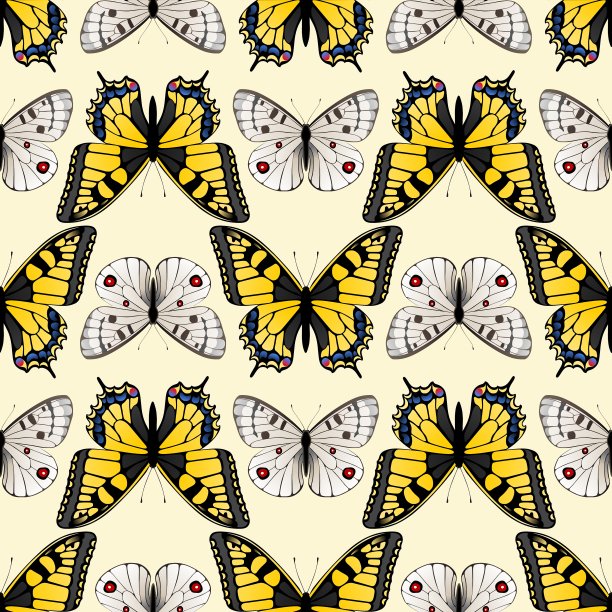 蝴蝶seamless3图片下载