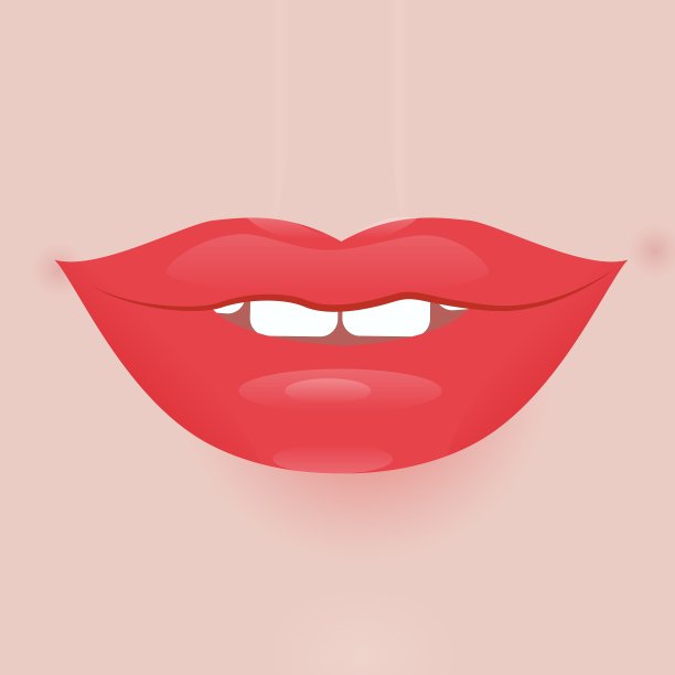 魅力唇图标图片下载