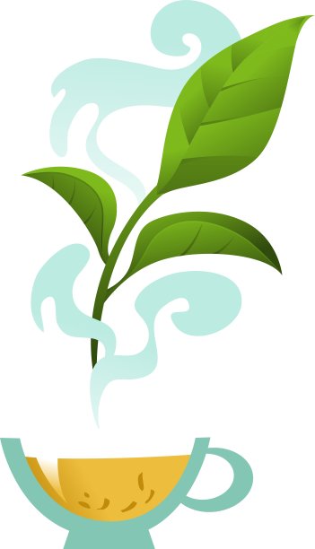 装茶叶的玻璃杯图片下载