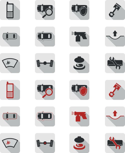 汽车维修图标图片下载