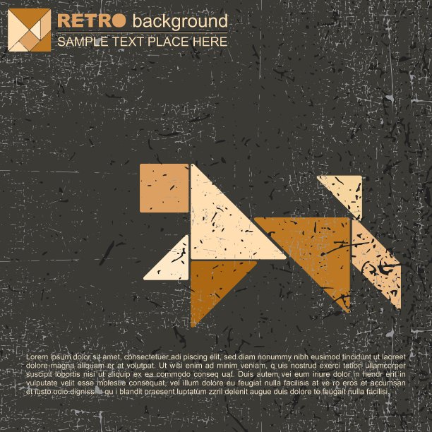 七巧板野生动物图片下载