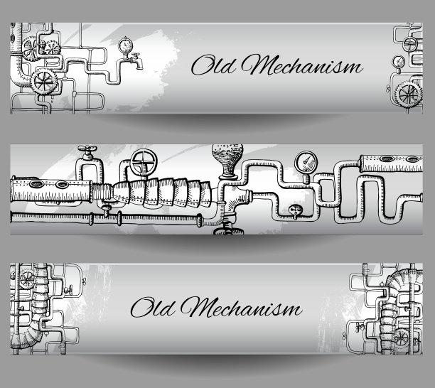 蒸汽朋克的横幅图片下载