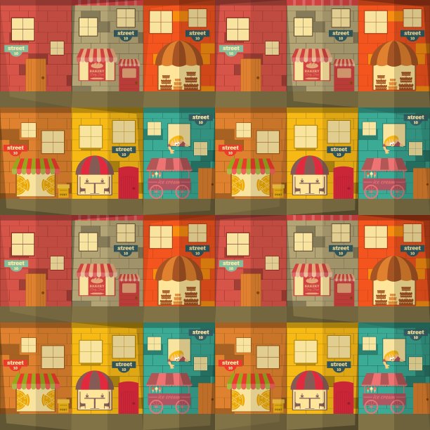 城镇模式图片下载