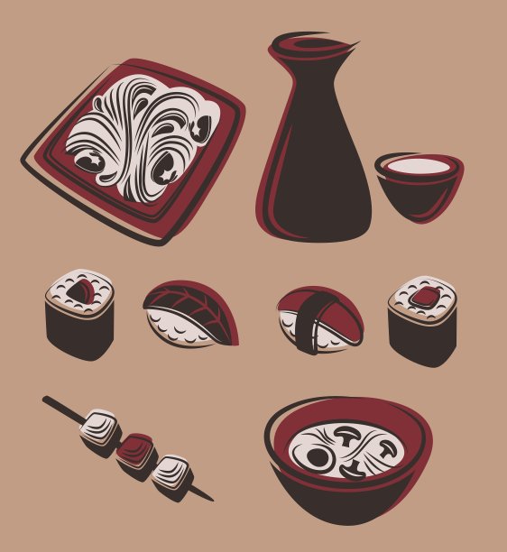 传统的日本cousine图片下载