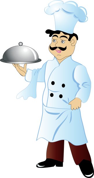 卡通厨师图片下载