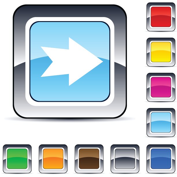 向前箭头方框按钮图片下载