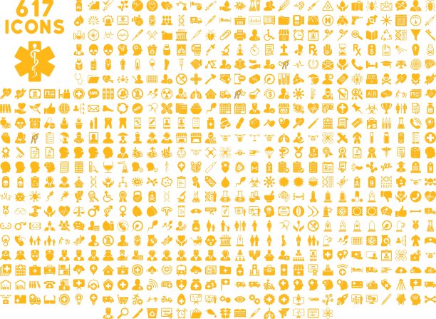 医疗图标集合图片下载