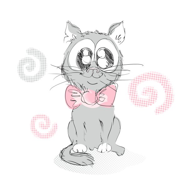 快乐的小猫图片下载