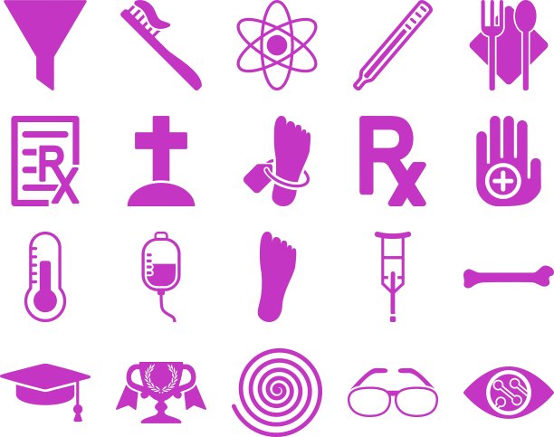 医学二色的图标图片下载