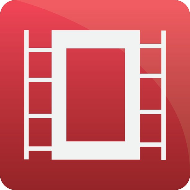 白色背景下的空相框图片下载