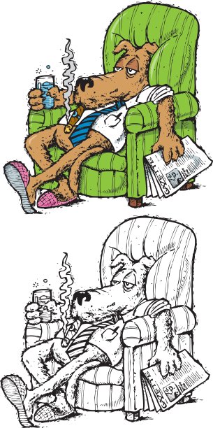 狗累了图片下载