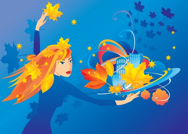 抱着秋城的女孩图片下载