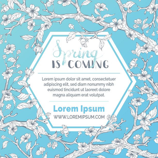 春天的背景图片下载