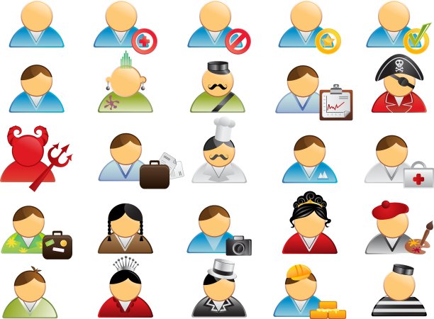 人类的图标图片下载