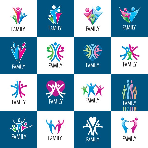 设置标志的家庭图片下载