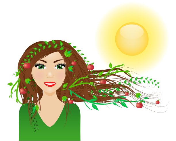 夏季女性角色图片下载