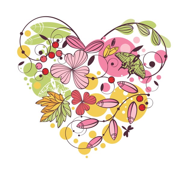 花卉弹簧卡图片下载